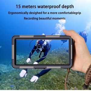 Underwater Snorkeling Diving Phone Case for iPhone 15/14/13/12/11 Pro Max/XR/XS